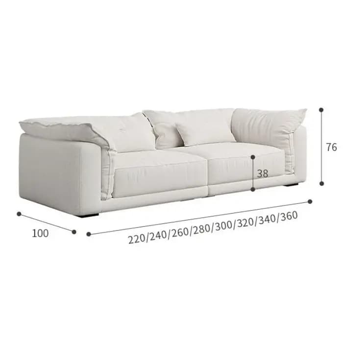 Coussin classique Salon canapés économique confortable concepteur minimaliste canapé nordique luxe Meuble
