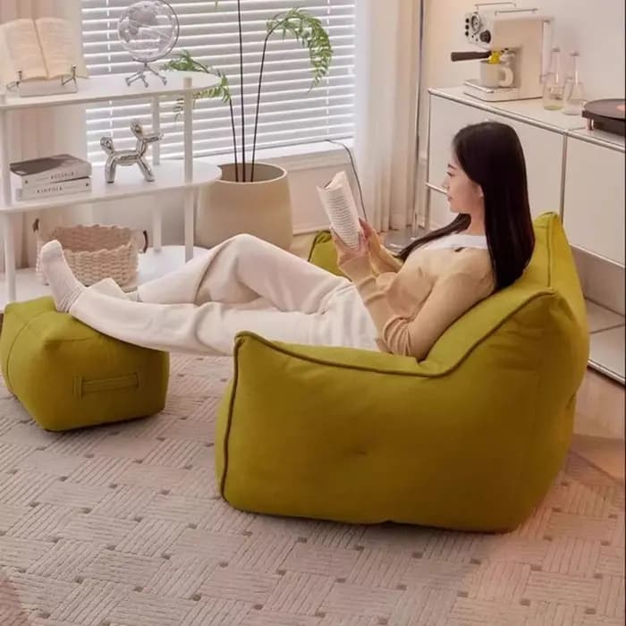Salon pouf canapés Relax chambre paresseux canapé moelleux confortable