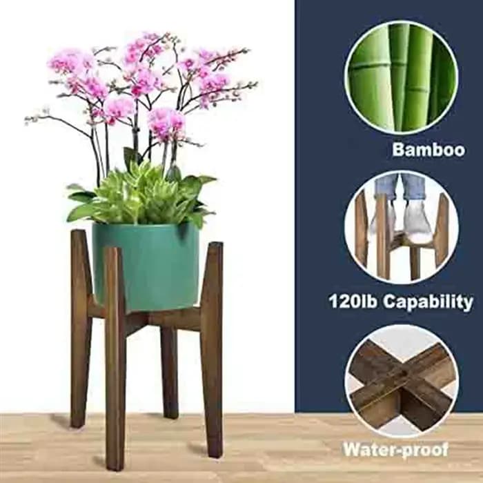 A04I support pour plantes réglable moderne plantes d'intérieur supports coin porte-fleurs pour intér