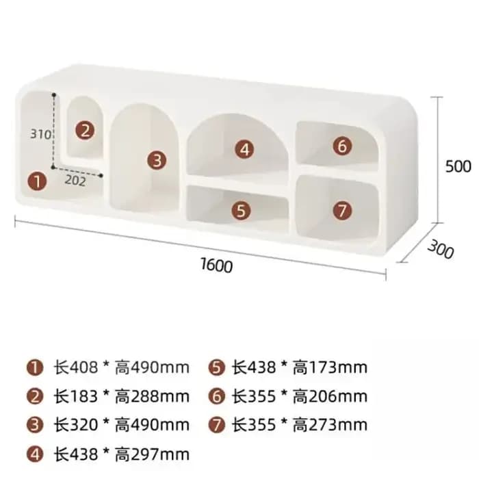 Meubles TV universels blancs, séparateurs de pièce rustiques, meubles TV cannelés, meubles pour salons, meubles de style Mid-Century