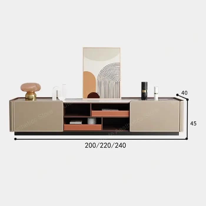 Meuble Tv de rangement de luxe Premium