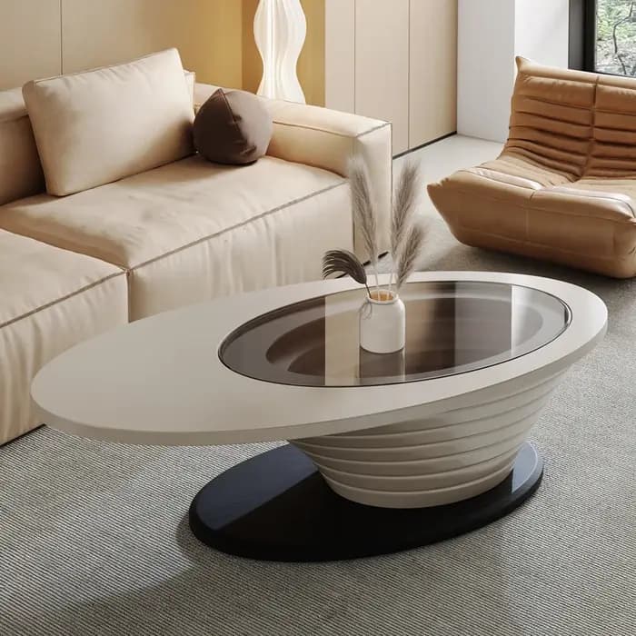 Rangement Table basse moderne organisateur esthétique Unique Simple Table basse relié Design Meuble