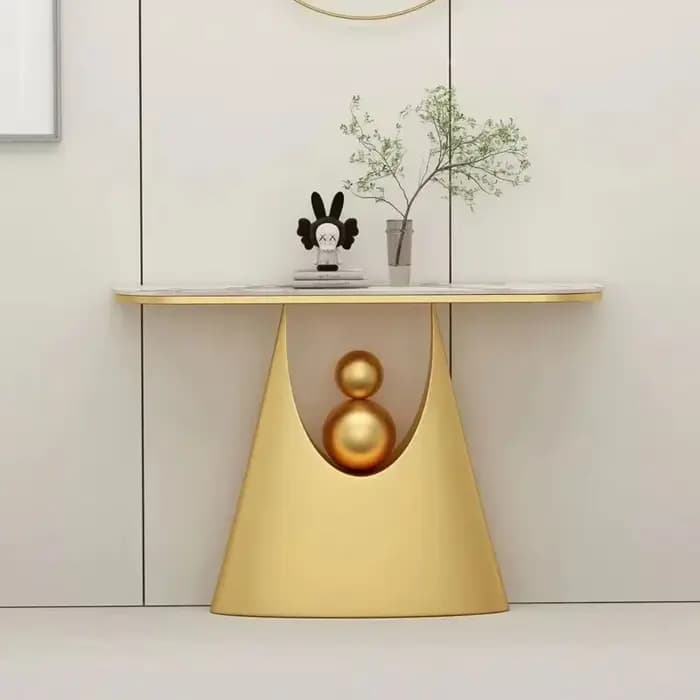 Table d'angle ronde moderne