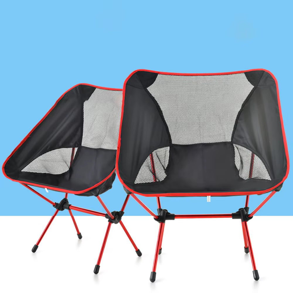 Chaise lunaire pliante portable ultralégère avec poignées, chaises de camping en plein air, plage, p