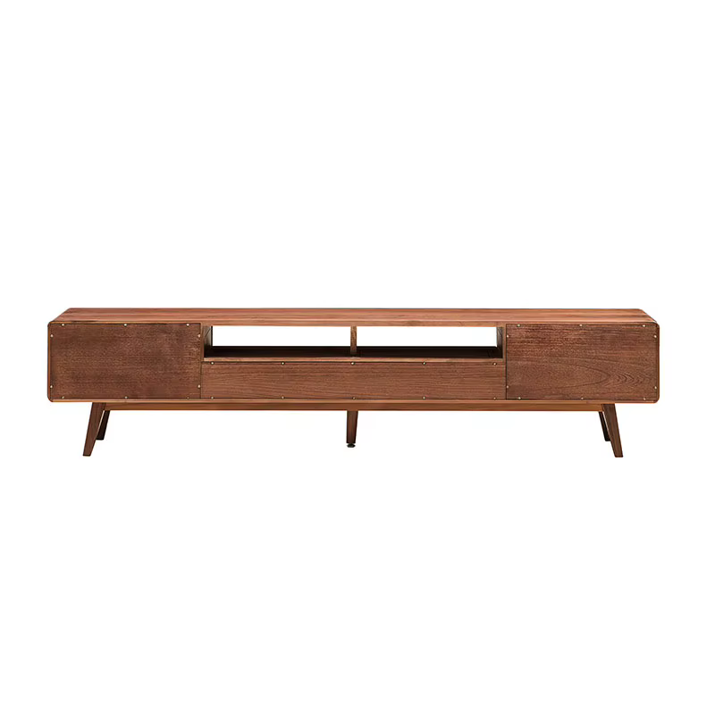 B5084 meubles de salon nord-américain noyer noir Simple moderne meuble TV en bois massif noyer noir 