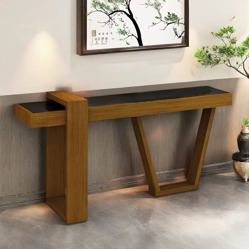 Table Console esthétique chinoise, moderne et minimaliste, Table d'entrée de luxe, Cool, tendance, M