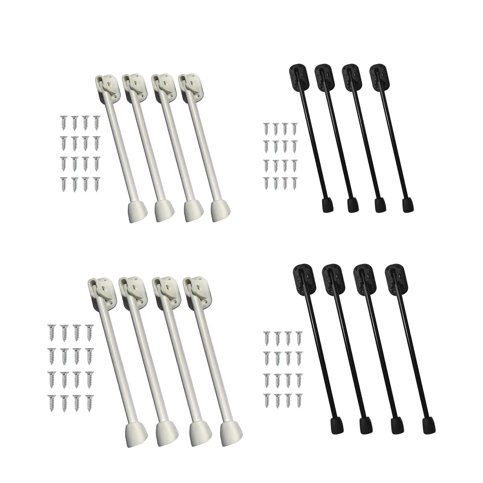 4 pièces pieds de Table pliables bricolage pieds étendus portables pour banc de Camping Table d'appo