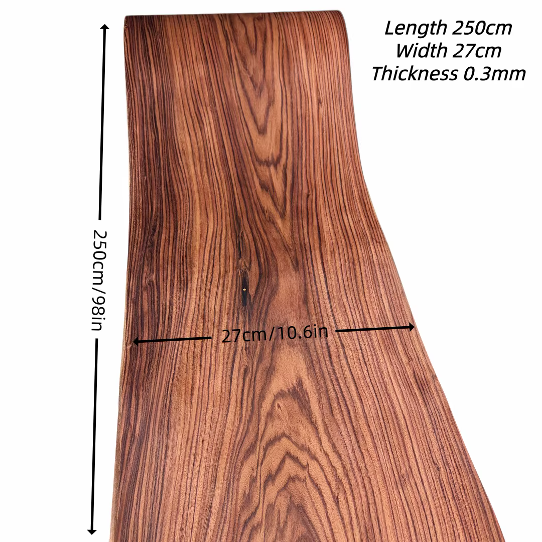Placage de bois de palissandre naturel pour la rénovation de meubles, projets de bricolage pour la d