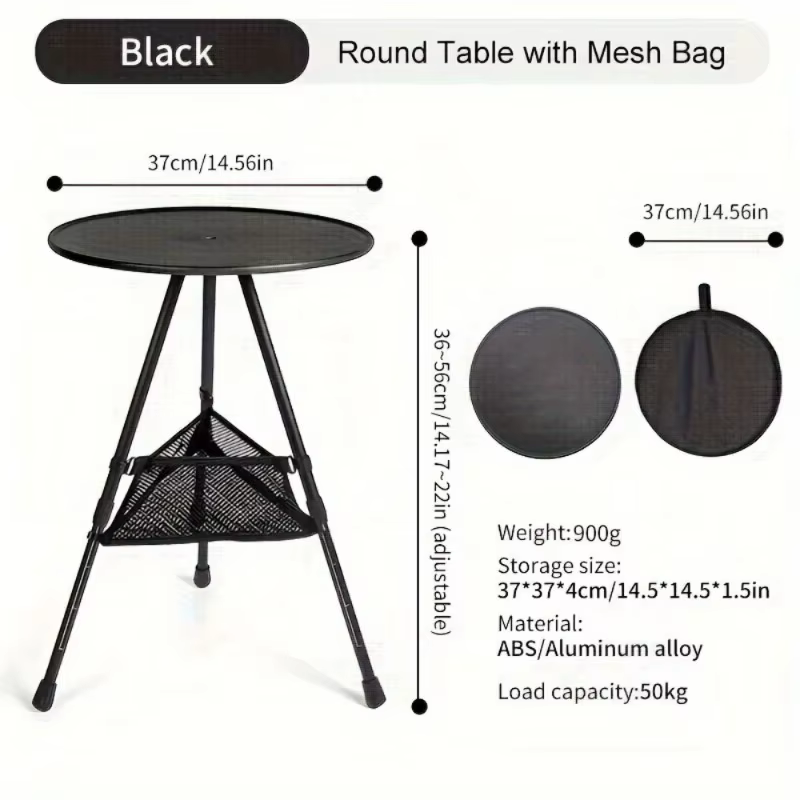 Table moderne pliable avec plateau à collation et bords surélevés - Gain de place, idéale pour chamb