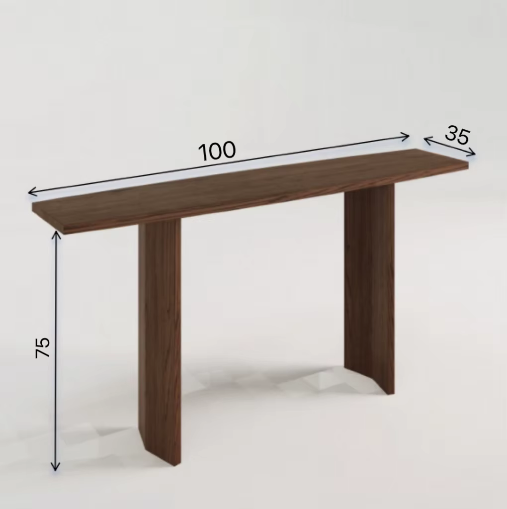 Console étroite de conception raffinée avec tiroir, table d'entrée moderne, meuble décoratif pour en