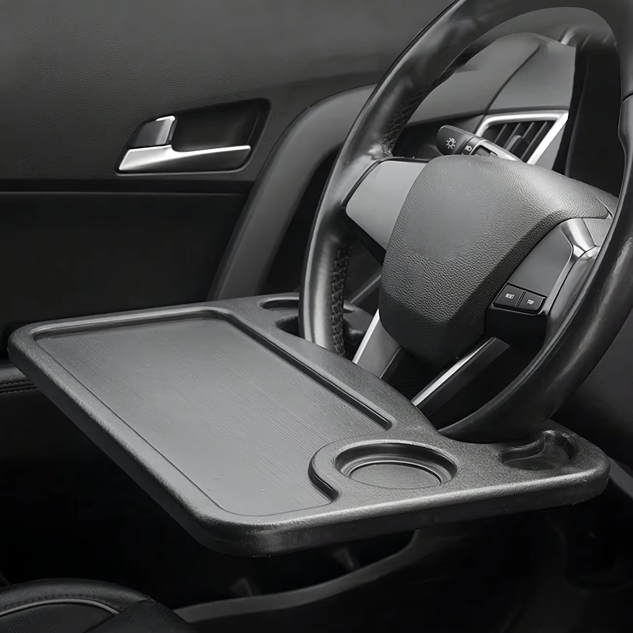Support de voiture portable universel pour volant, idéal pour manger, travailler, boire du café, ord