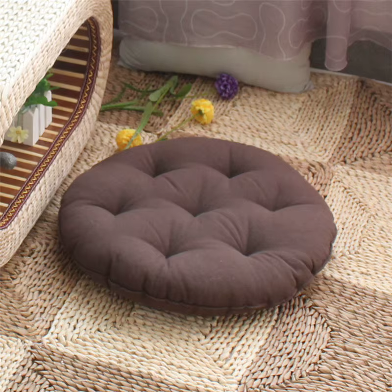 Ensemble de Table basse bohème en rotin Chabudai avec tapis Tatami, Table à thé à profil bas pour as