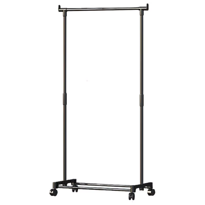 Supports pour vêtements, support de veste avec roulettes, gain de place, organisateurs de chaussures