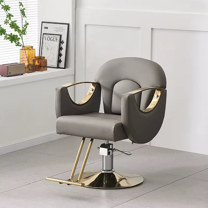 Fauteuil de Salon au Design Vintage, Luxe Moderne, Tendance, Esthétique Nordique, Mobilier de Coiffu