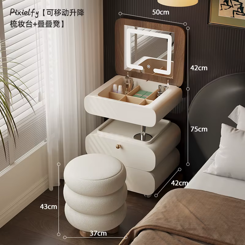 Mobile moderne coiffeuse bois mignon Mobile mode coiffeuse tiroirs confortable Mueble dortoir meuble