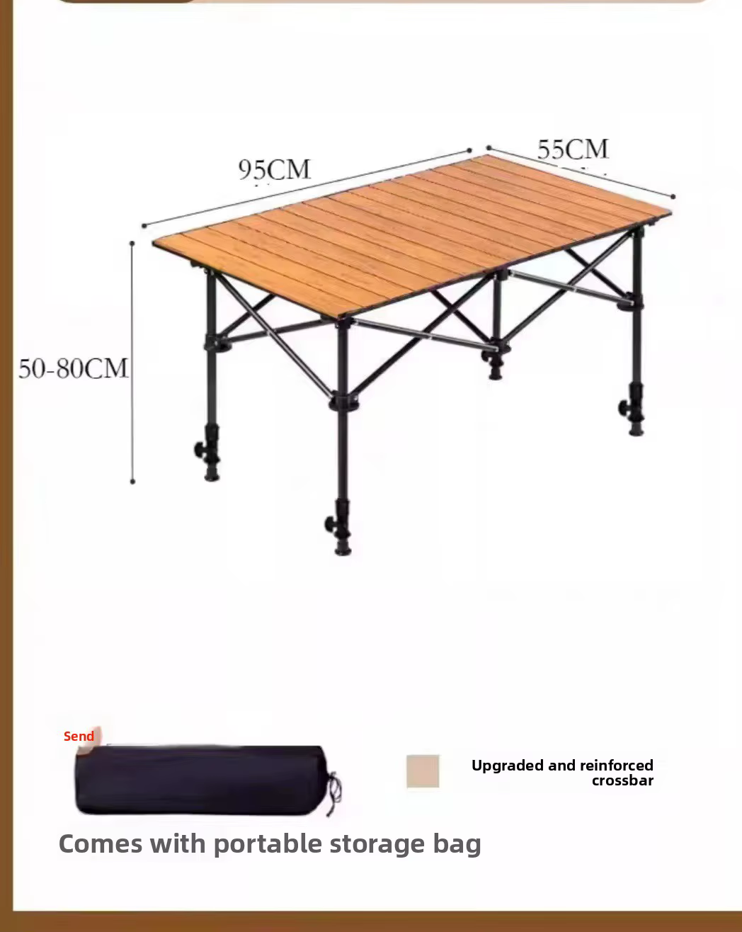 Table pliante Portable carrée et longue, chaise de Camping, stand de Camping, ensemble de pique-niqu