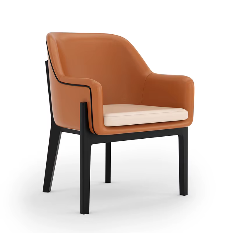 Foshan meubles usine Muebles Para La Casa chaise en cuir canapé en cuir chaise intérieure café chais