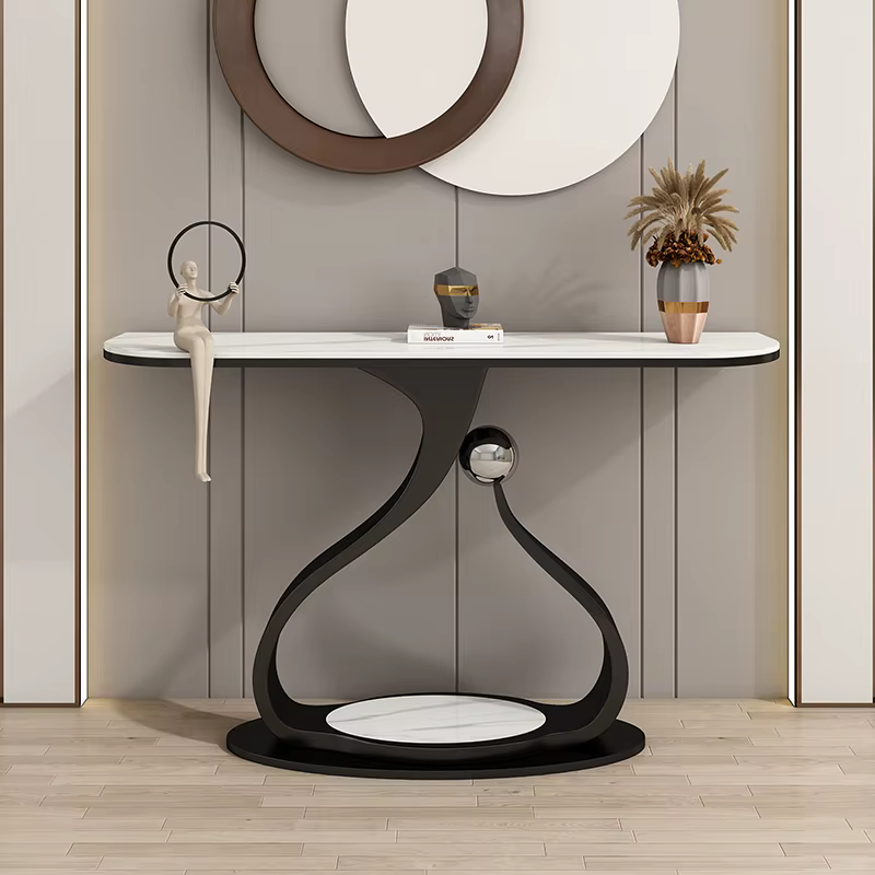 Tables de Console au Design moderne luxe minimaliste élégant Tables de Console rustique à la mode Co