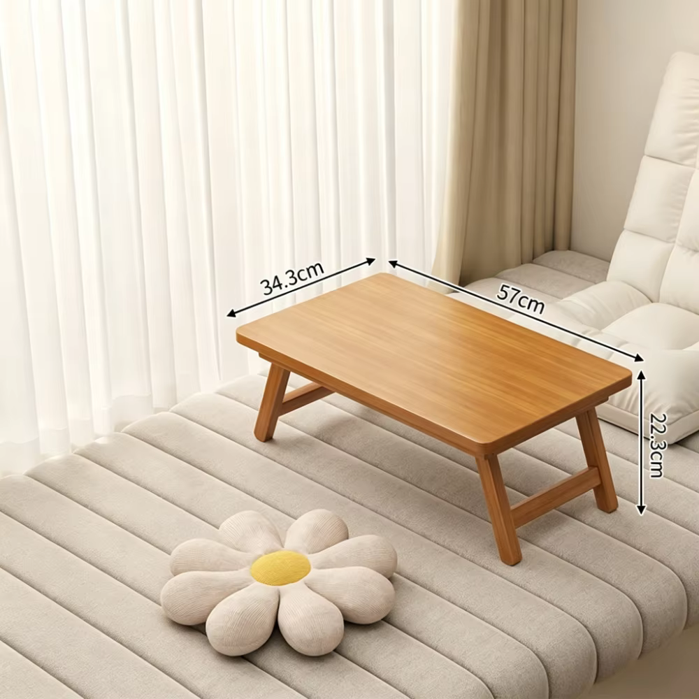 Table basse Tatami pliable-table basse de Style japonais pour baie vitrée et salon, Table à thé de l