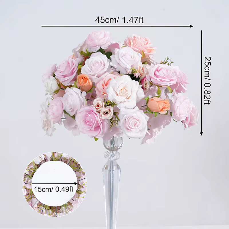 Chemin de Table en jacinthe Rose violet, rangée florale, accessoires de réception de mariage, centre