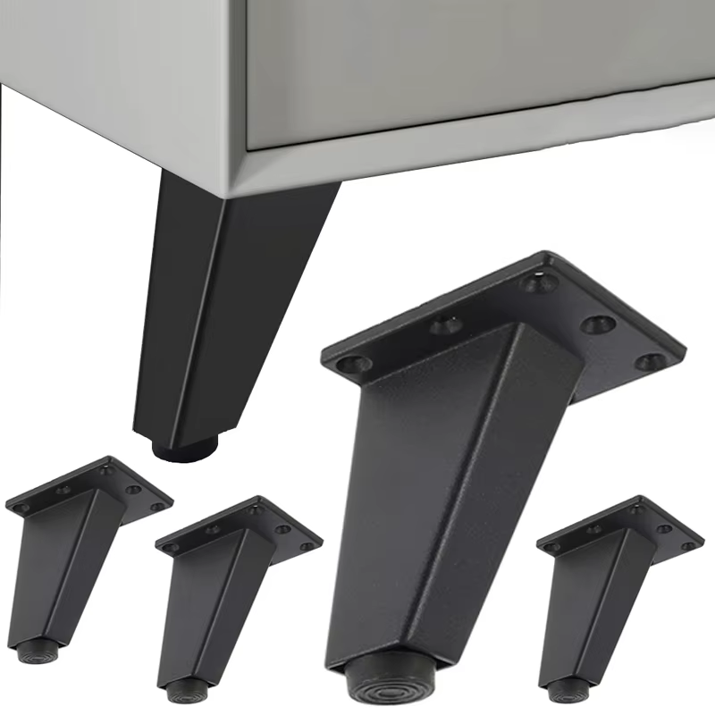 Coussinets de pieds de meubles en alliage d'aluminium, 4/8 pièces, pieds de canapé-lit, robustes, so