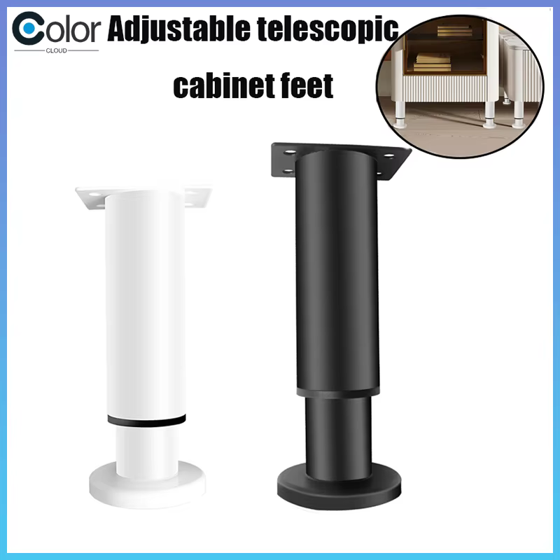 Pieds de meubles extensibles réglables, Support de Table et de canapé, meuble TV de forme ronde et r