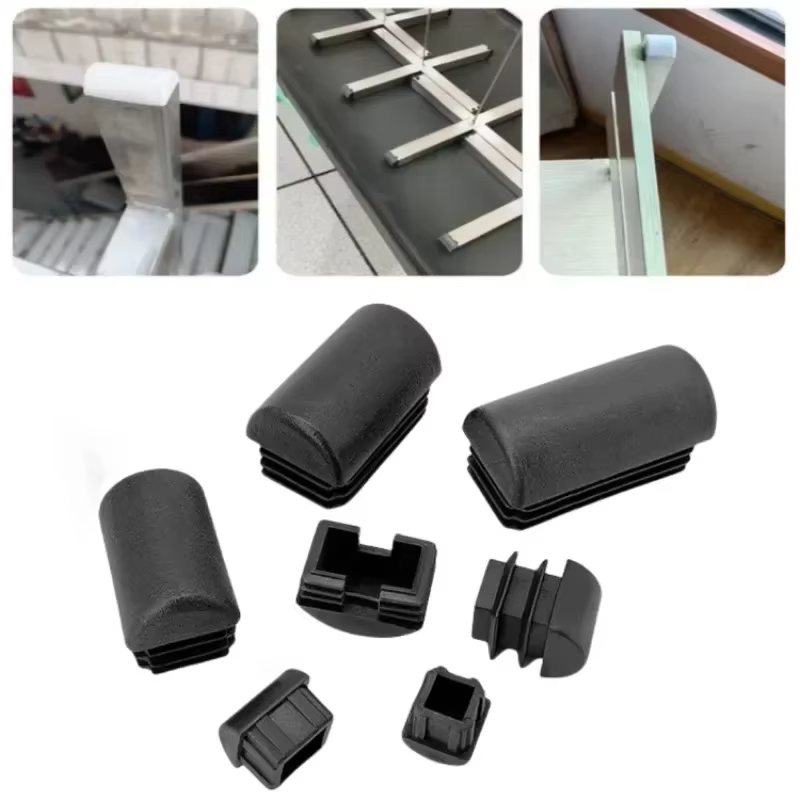 Bouchon d'insertion de tube en plastique, capuchon d'extrémité de tuyau, non ald, table, chaise, pie
