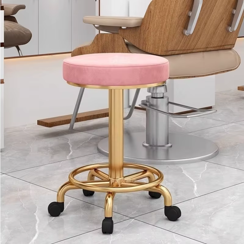 Tabouret de beauté moderne et Simple, pivotant professionnel, pour barbier, siège de Salon à hauteur