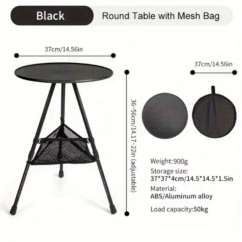 Table moderne pliable avec plateau à collation et bords surélevés - Gain de place, idéale pour chamb
