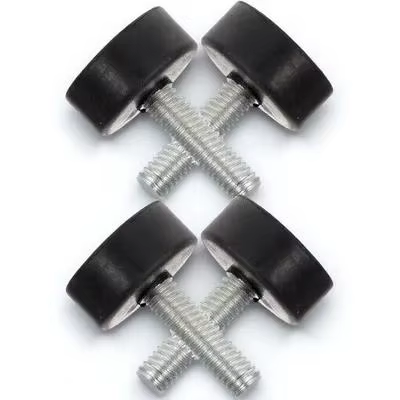 Niveleurs de meubles pieds en caoutchouc réglables, vis M8 de 25mm, robustes, antidérapants, Absorpt
