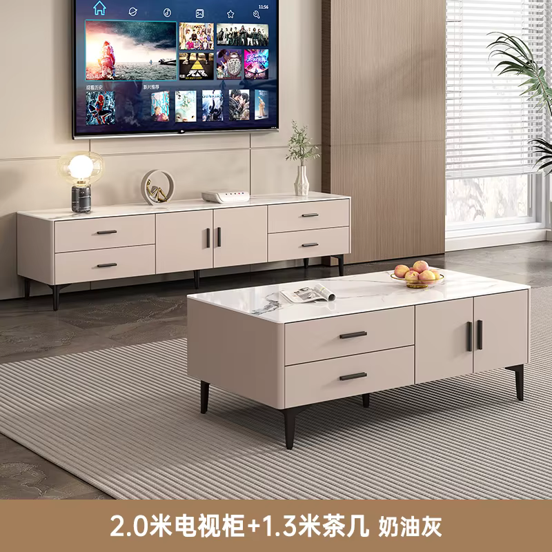 Meuble Tv minimaliste Vintage et tiroir pour chambre à coucher, Design de luxe, Meuble de beauté ten