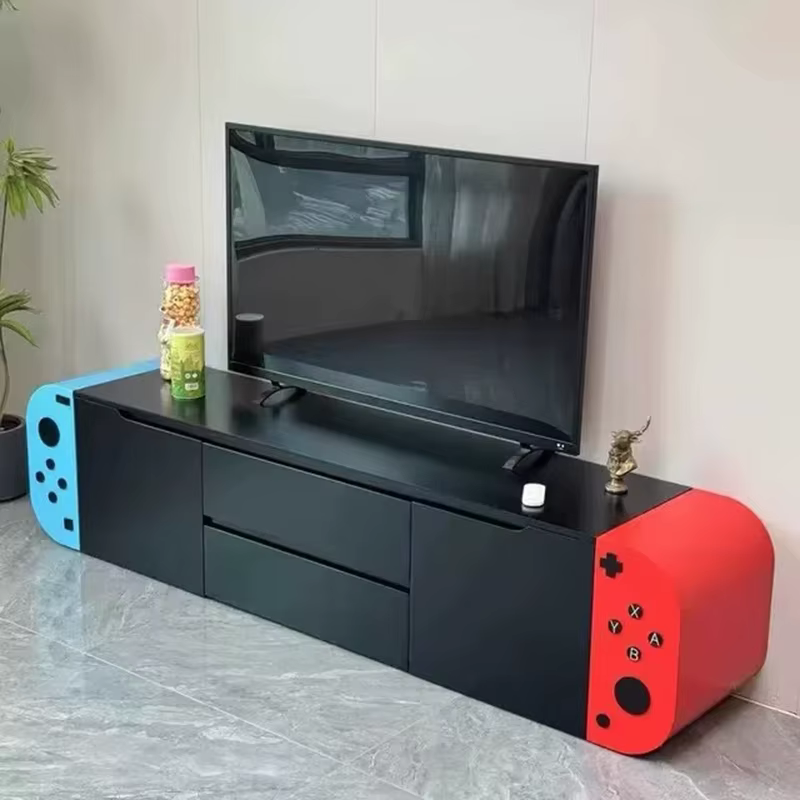 Meuble grand meuble Tv chambre tiroirs esthétiques Table meuble Tv moderne sol Muebles Para El Hogar