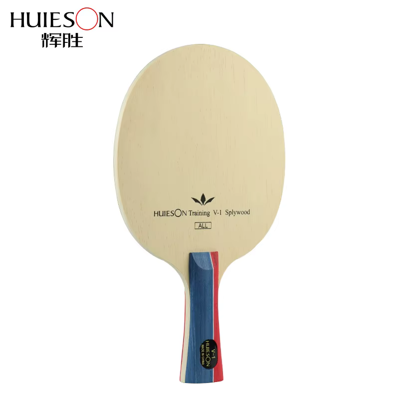 (1 pièces) raquette de Tennis de Table en bois, Base de pagaie de Ping-pong à haute élasticité
