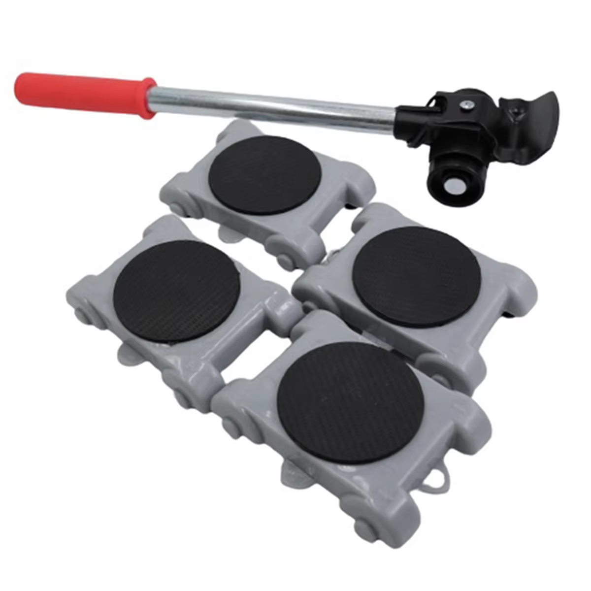 RapDuty-Ensemble d'outils de déplacement de meubles, barre de rouleau de roue, élévateur de meubles,