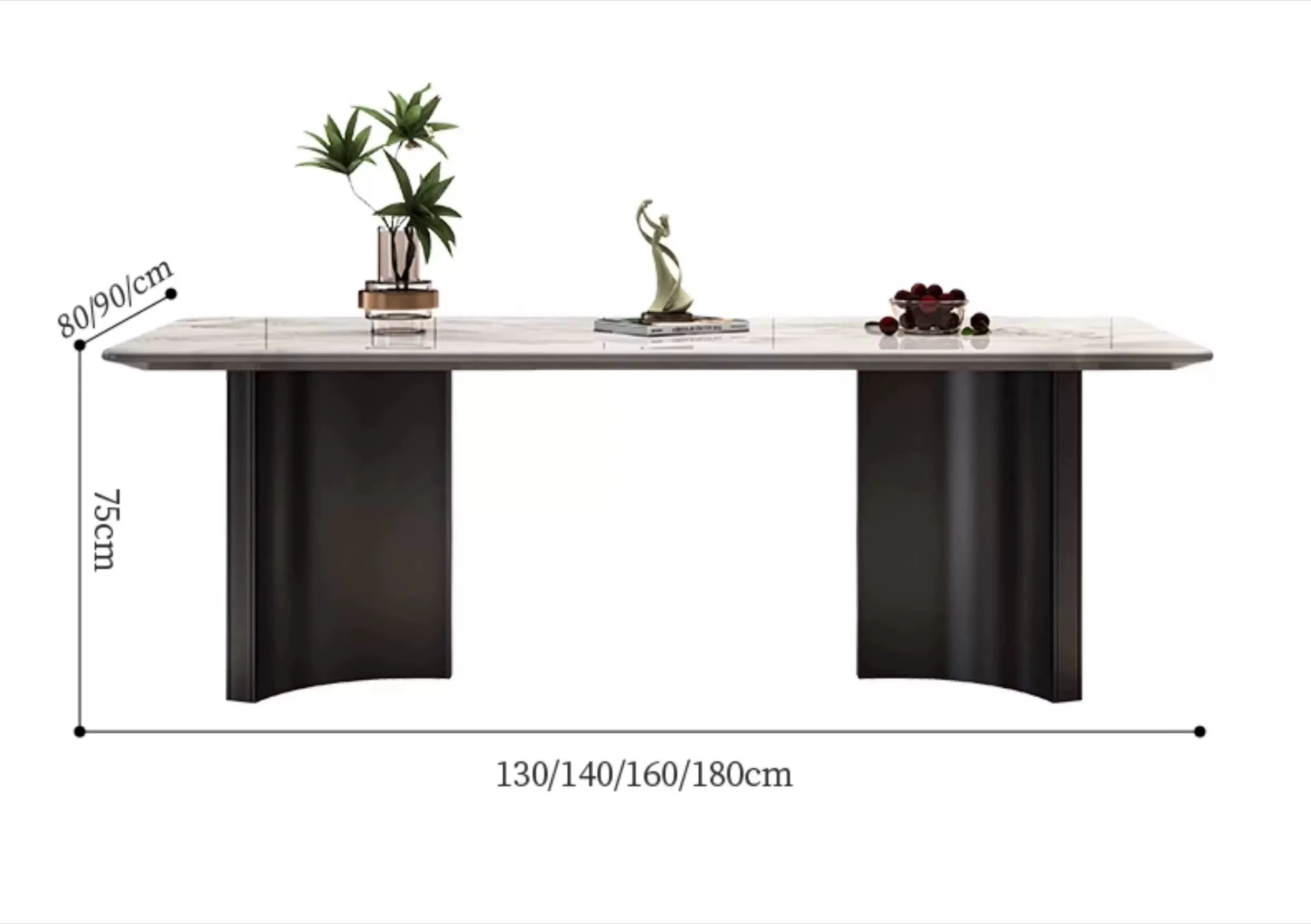 Table à manger de luxe pour café, cuisine, restaurant, chaises de luxe et haut de gamme, table à man