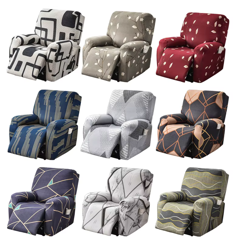 Nouvelle housse de protection antidérapante pour fauteuil inclinable et canapé, protège-meubles pour
