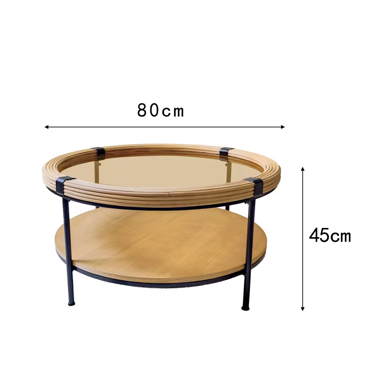 Tables basses Vintage Wabi Sabi rondes, tendance, esthétiques, minimalistes, uniques, rustiques, meu
