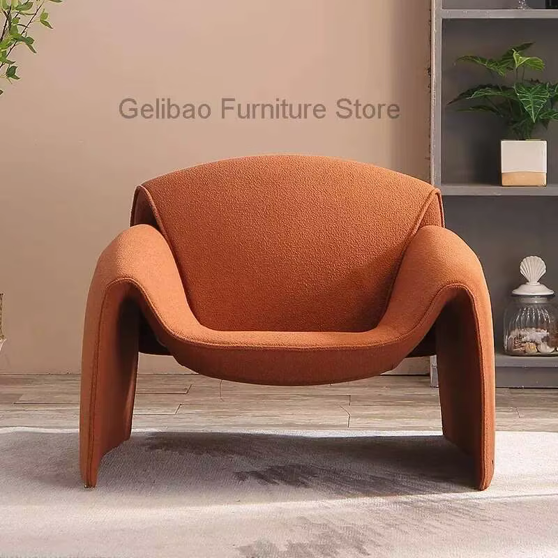 Chaise crabe chaise simple salon lumière luxe italien minimaliste haut de gamme loisirs créatifs uni