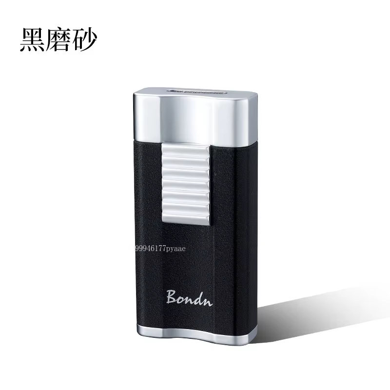 Briquet gonflable à flamme bleue pour hommes, coupe-vent, feu Direct, haut de gamme, cadeau, accesso