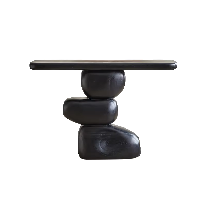 Wabi Sabi Table Console esthétique salon couloir Premium beauté Console Table Design Vintage Mueble 