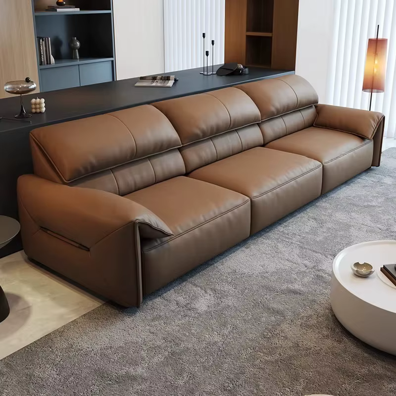 Canapé-lit électrique intelligent 2 places surdimensionné avec accoudoirs pour appartements – Design