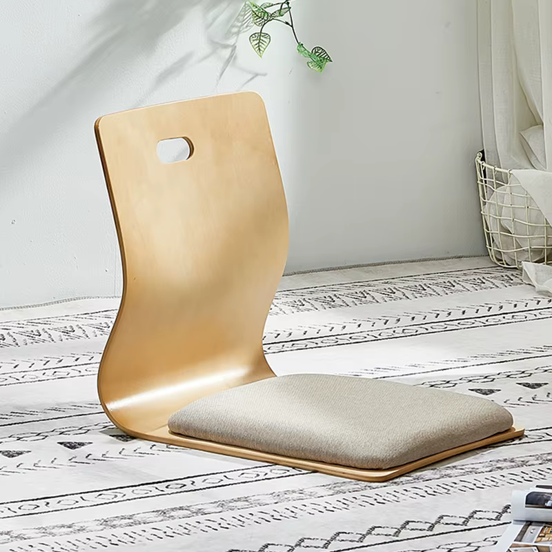 Paresseux canapé Tatami simple jambes dossier chaise élément Minimali japonais chaise de sol coussin