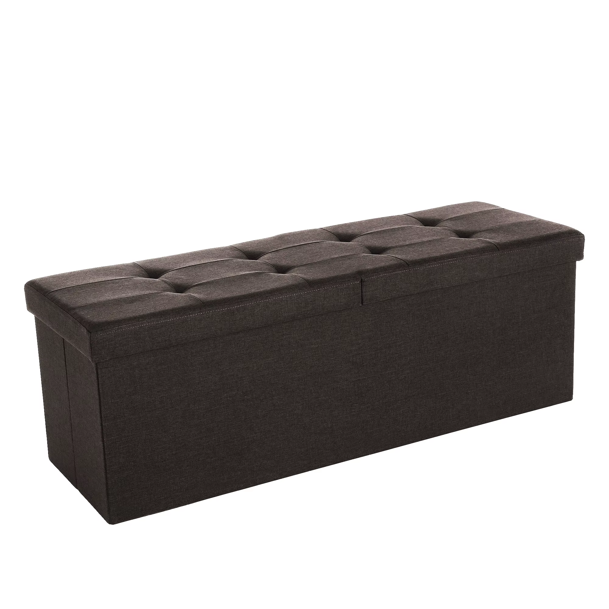 Pouf de rangement moderne pour chambre à coucher, bout de lit, banc de tabouret, boîte de rangement 
