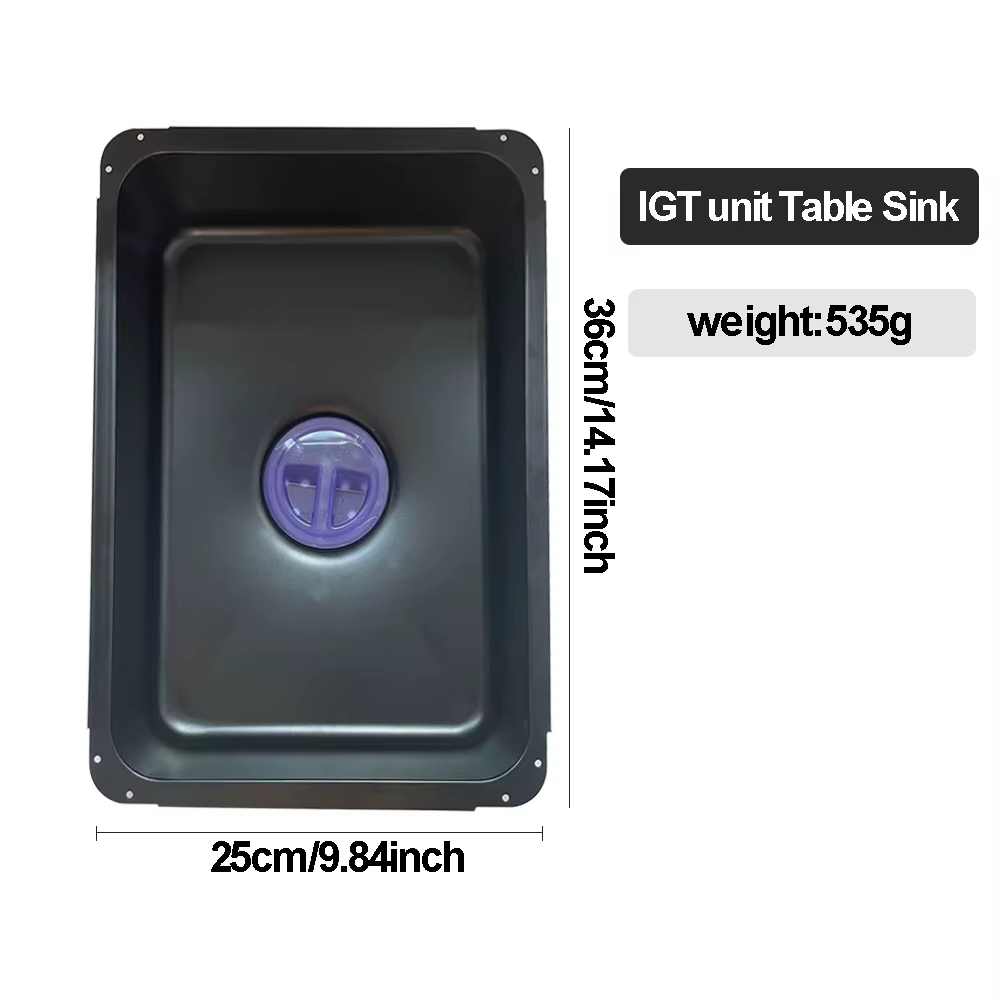 Lavabo de Table IGT 6L, évier de pique-nique en acier inoxydable, réservoir de lavage des mains Ultr