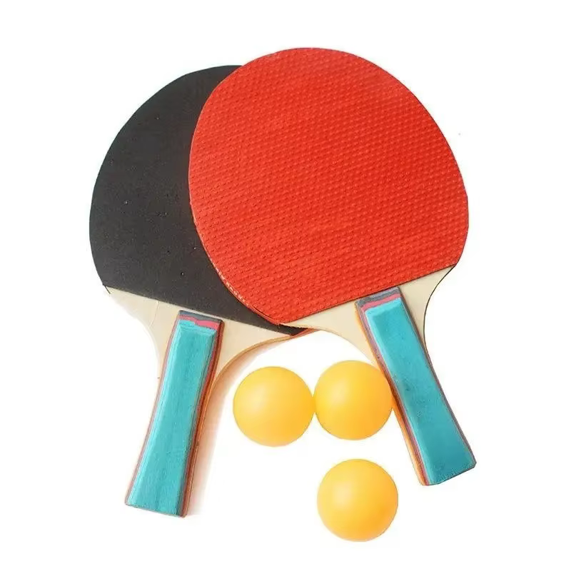 Ensemble de raquettes de tennis de table légères, raquettes de ping-pong professionnelles avec poign