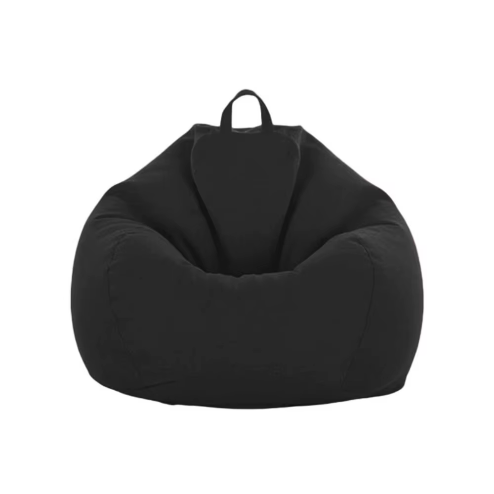Seat Cover Comfortable Bean Bag Chair Sofa Cover Removable Breathable Lazy Sofa Cover Soft Washable 