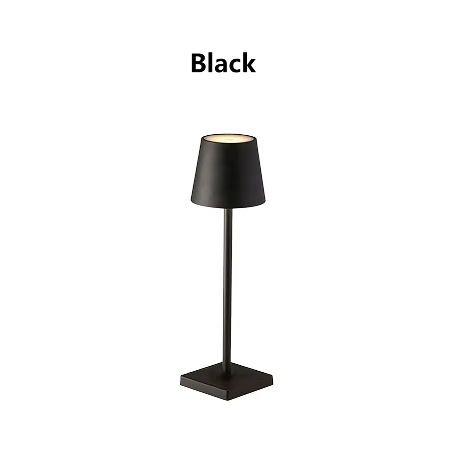 LED veilleuse lampe de Table Rechargeable sans fil capteur tactile chambre lampes de chevet Table à 