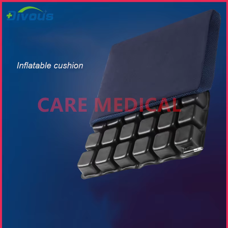 Coussin de siège gonflable confortable, coussin de fauteuil roulant Portable, Anti-escarres, orthopé