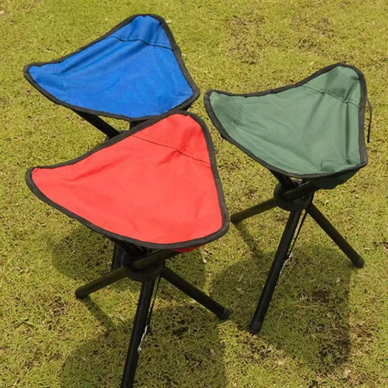 Chaises de plage pliantes multifonctions, tabouret d'extérieur, triangle, léger, ultraléger, pour ca