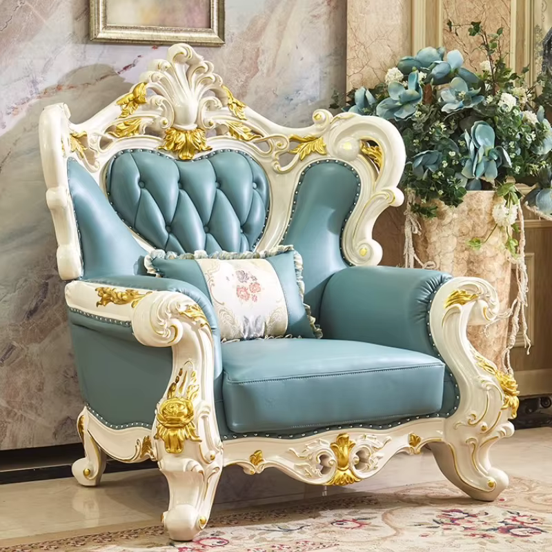 Canapé design de luxe coussin confortable coin relaxant grand canapé Couples romantique Sedie Da Sog